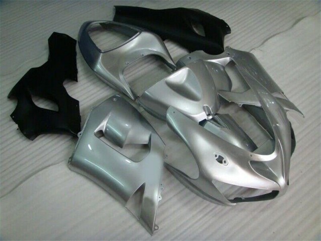 Kawasaki ZX6R 05-06 - Plata Negro Kawasaki ZX6R 05-06 - Plata Negro