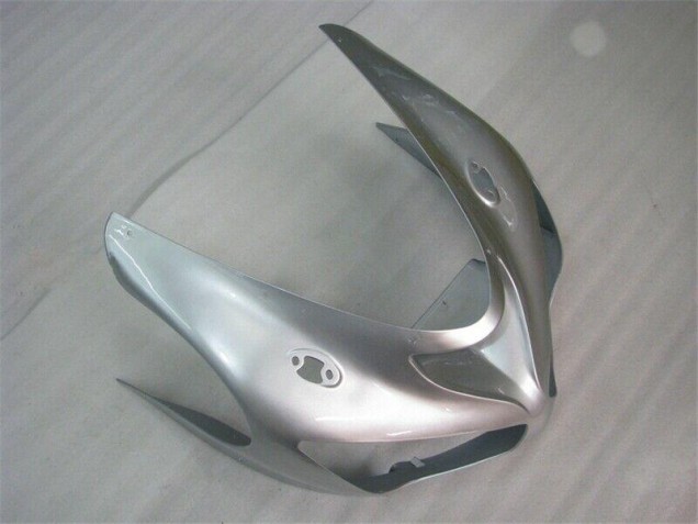 Kawasaki ZX6R 05-06 - Plata Rojo Llamas