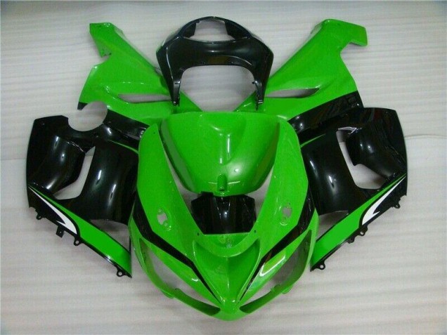 Kawasaki ZX6R 05-06 - Verde Blanco Negro Kawasaki ZX6R 05-06 - Verde Blanco Negro