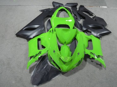 Kawasaki ZX6R 05-06 - Verde Negro Ninja 636