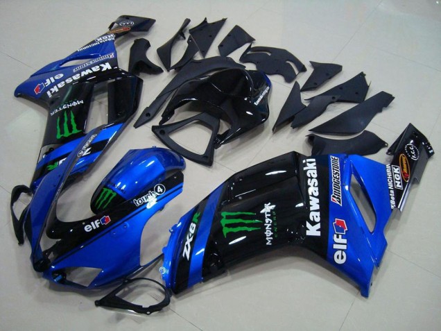 Kawasaki ZX6R 07-08 - Azul Monster Kawasaki ZX6R 07-08 - Azul Monster