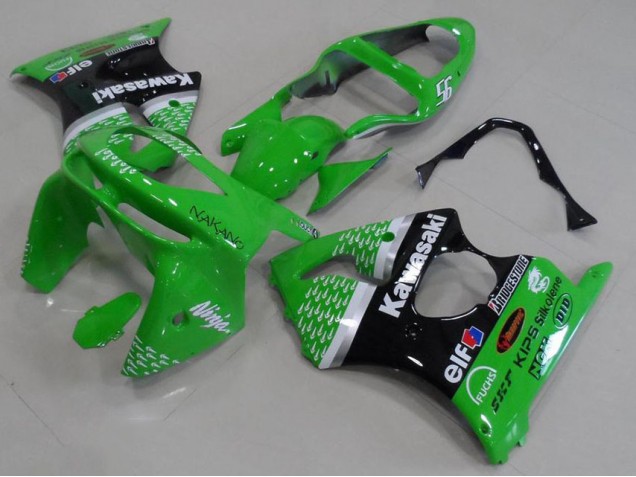 Kawasaki ZX6R 98-99 - Verde Negro Kawasaki ZX6R 98-99 - Verde Negro