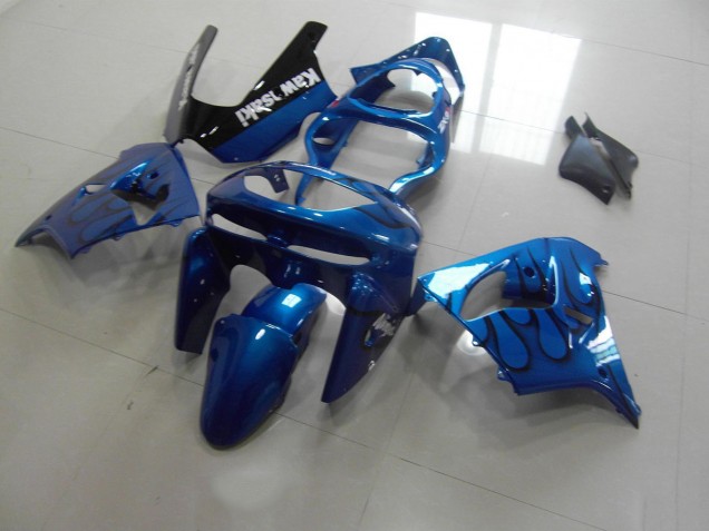 Kawasaki ZX9R 98-99 - Azul Negro Llama