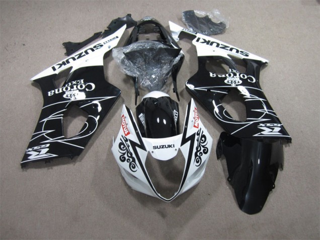 Suzuki GSXR 1000 K3 03-04 - Negro Blanco Corona Extra Motul