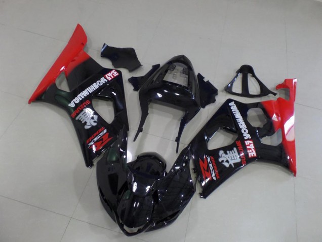 Suzuki GSXR 1000 K3 03-04 - Negro y rojo Suzuki GSXR 1000 K3 03-04 - Negro y rojo