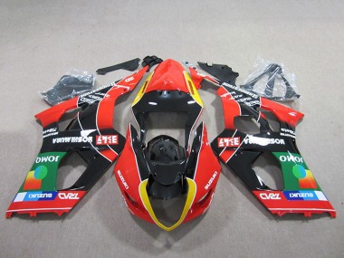 Suzuki GSXR 1000 K3 03-04 - Rojo Verde Negro