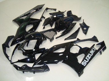 Suzuki GSXR 1000 K5 05-06 - Negro Plata Calcomanías