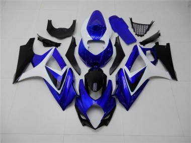Suzuki GSXR 1000 K7 07-08 - Azul Blanco Negro
