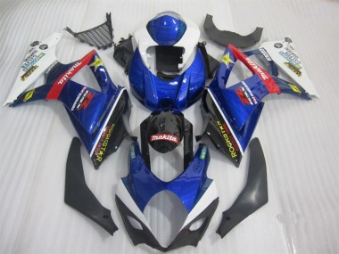 Suzuki GSXR 1000 K7 07-08 - Azul Negro Rockstar