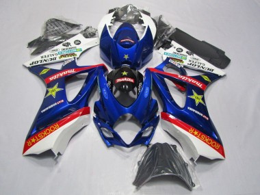 Suzuki GSXR 1000 K7 07-08 - Azul Rojo Rockstar