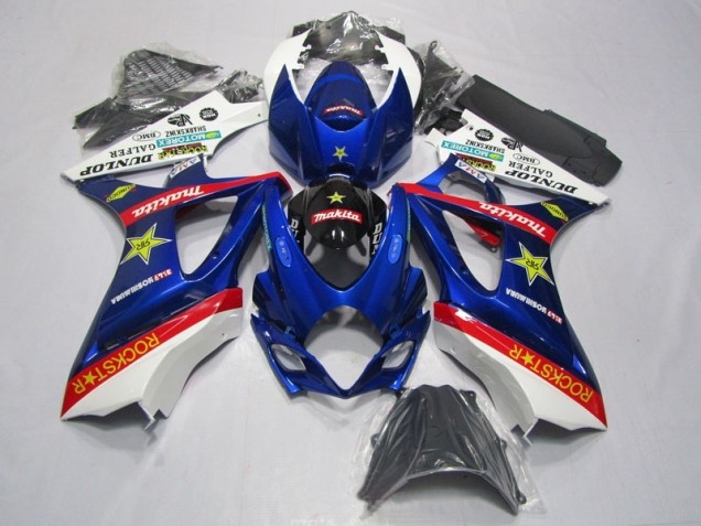 Suzuki GSXR 1000 K7 07-08 - Azul Rojo Rockstar Suzuki GSXR 1000 K7 07-08 - Azul Rojo Rockstar
