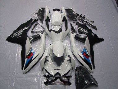 Suzuki GSXR 1000 K7 07-08 - Blanco Negro