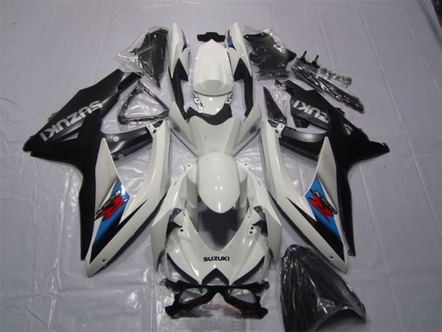 Suzuki GSXR 1000 K7 07-08 - Blanco Negro