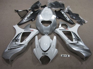 Suzuki GSXR 1000 K7 07-08 - Blanco Plata