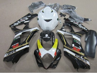 Suzuki GSXR 1000 K7 07-08 - Negro Blanco