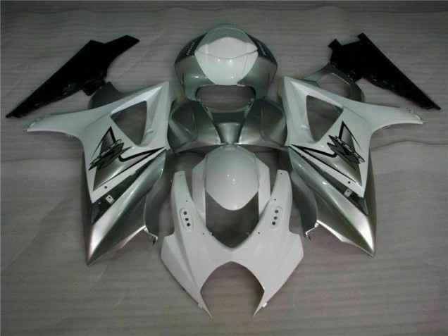 Suzuki GSXR 1000 K7 07-08 - Plata Blanco Suzuki GSXR 1000 K7 07-08 - Plata Blanco