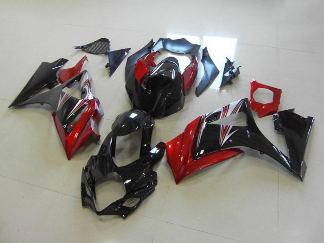 Suzuki GSXR 1000 K7 07-08 - Rojo Negro No Pegatinas Suzuki GSXR 1000 K7 07-08 - Rojo Negro No Pegatinas