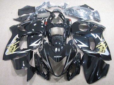 Suzuki GSXR 1300 Hayabusa 08-19 - Negro Oro Calcomanías