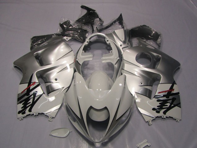 Suzuki GSXR 1300 Hayabusa 96-07 - Blanco Negro Calcomanía Suzuki GSXR 1300 Hayabusa 96-07 - Blanco Negro Calcomanía