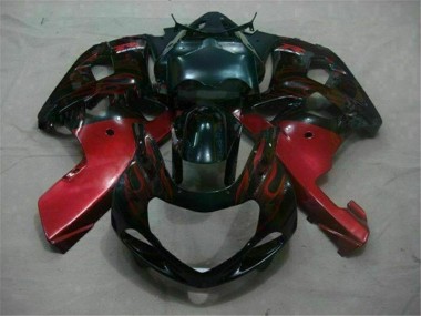 Suzuki GSXR 600 / 750 K1 K2 K3 01-03 - Negro Rojo