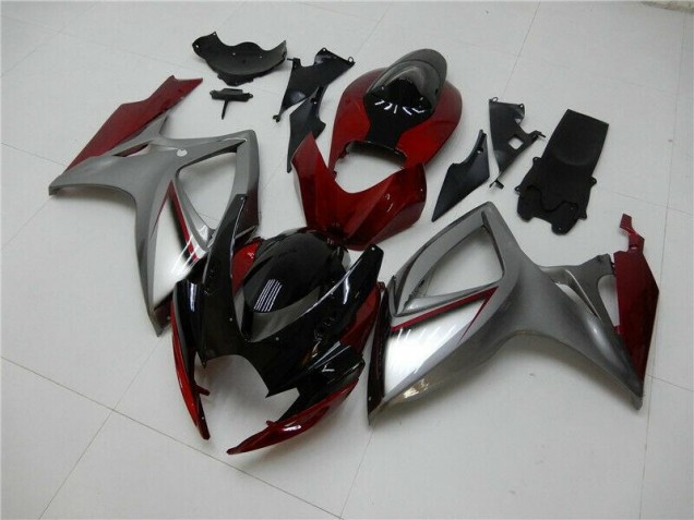 Suzuki GSXR 600 / 750 K6 06-07 - Rojo Plata