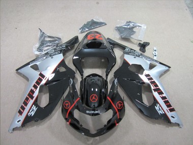 Suzuki GSXR 600 K1 K2 K3 01-03 - Negro Plata