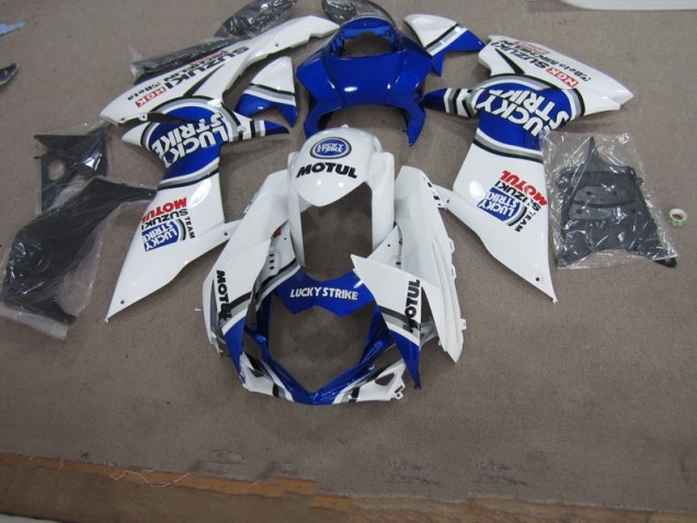 Suzuki GSXR 600 K11 11-21 - Azul Blanco Lucky Strike Motul Suzuki GSXR 600 K11 11-21 - Azul Blanco Lucky Strike Motul