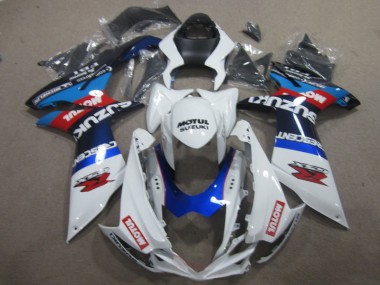 Suzuki GSXR 600 K11 11-21 - Blanco Azul Motul