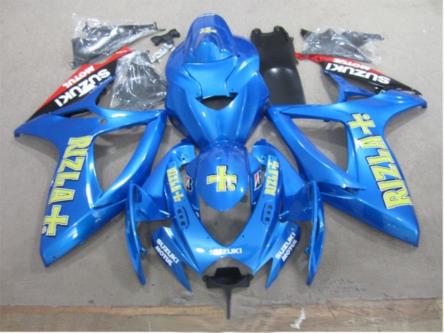 Suzuki GSXR 600 K6 06-07 - Azul Amarillo Rizla Suzuki GSXR 600 K6 06-07 - Azul Amarillo Rizla