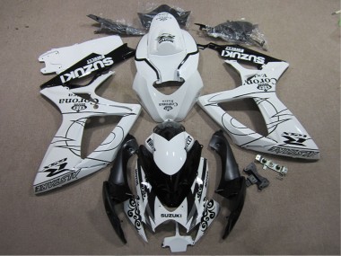 Suzuki GSXR 600 K6 06-07 - Blanco Negro Corona Extra