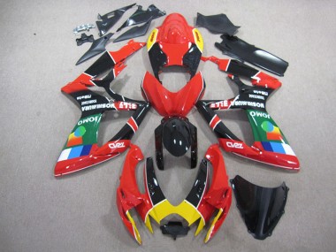 Suzuki GSXR 750 K6 06-07 - Rojo Negro Verde