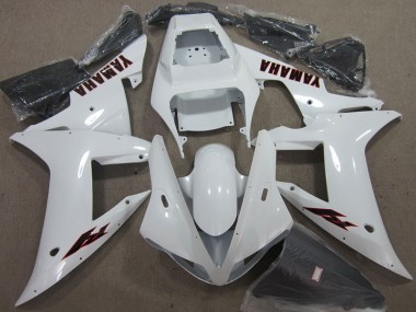 Yamaha R1 02-03 - Blanco Negro