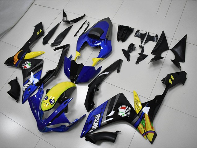 Yamaha R1 07-08 - Azul Tiburón Yamaha R1 07-08 - Azul Tiburón