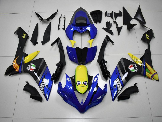 Yamaha R1 07-08 - Azul Tiburón Yamaha R1 07-08 - Azul Tiburón