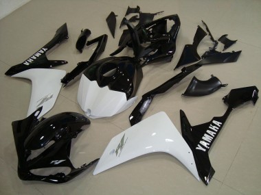 Yamaha R1 07-08 - Negro Blanco Oro