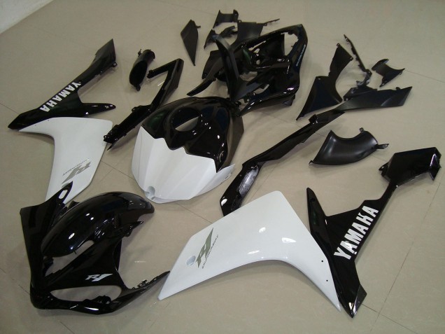 Yamaha R1 07-08 - Negro Blanco Oro Yamaha R1 07-08 - Negro Blanco Oro