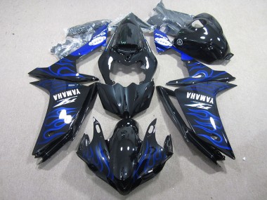 Yamaha R1 07-08 - Negro con Azul Llama