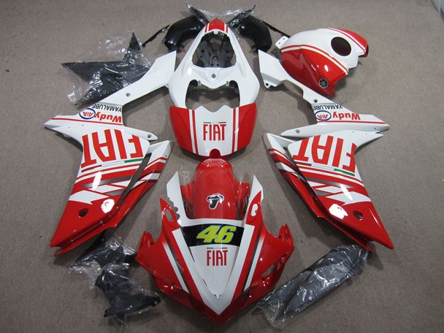 Yamaha R1 07-08 - Rojo Blanco Fiat 46 Yamaha R1 07-08 - Rojo Blanco Fiat 46