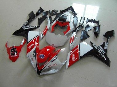 Yamaha R1 07-08 - Rojo Blanco Pegatinas