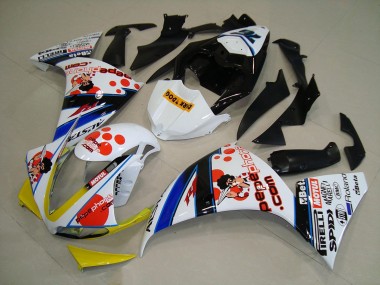 Yamaha R1 09-11 - Blanco Negro Pepe Phone