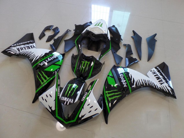 Yamaha R1 09-11 - Blanco Verde Big Monster Yamaha R1 09-11 - Blanco Verde Big Monster