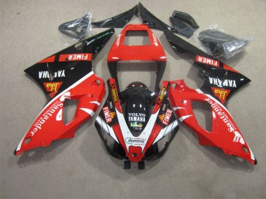 Yamaha R1 09-11 - Rojo Negro Blanco Santander