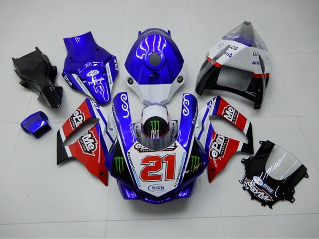 Yamaha R1 15-19 - Azul Rojo KGN 21