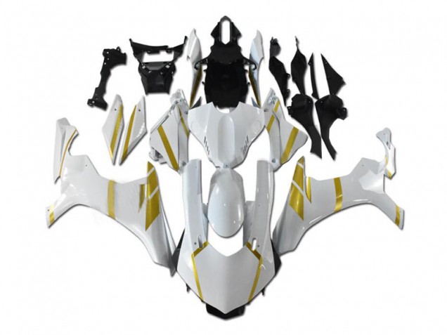 Yamaha R1 15-19 - Blanco Oro