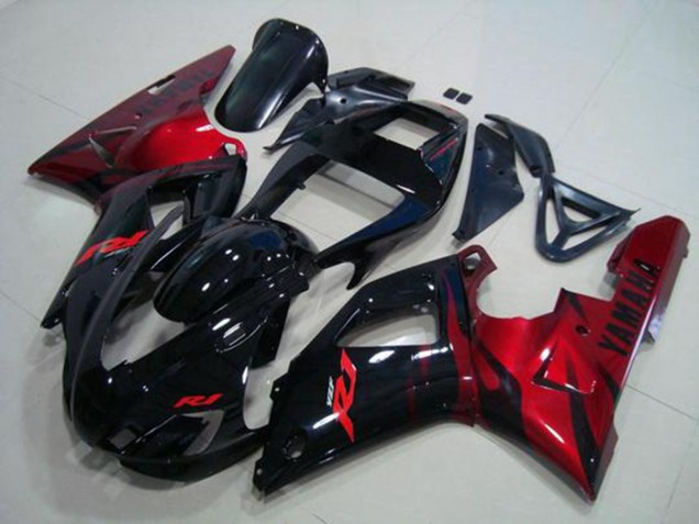 Yamaha R1 98-99 - Negro Rojo