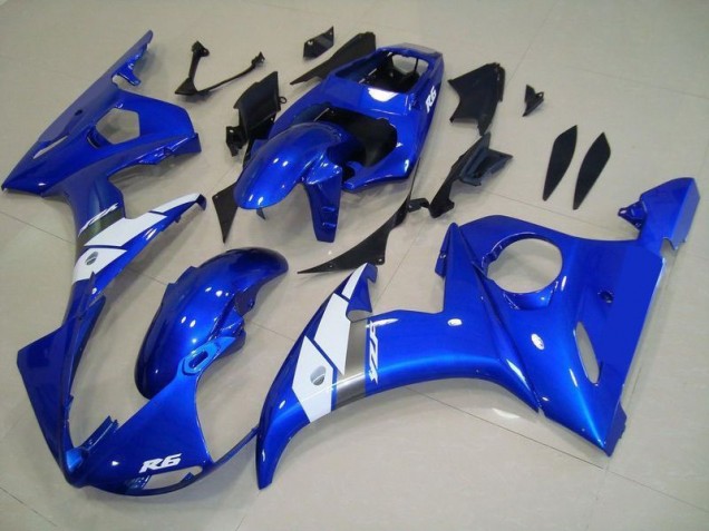 Yamaha R6 03-05 - Estilo OEM Azul
