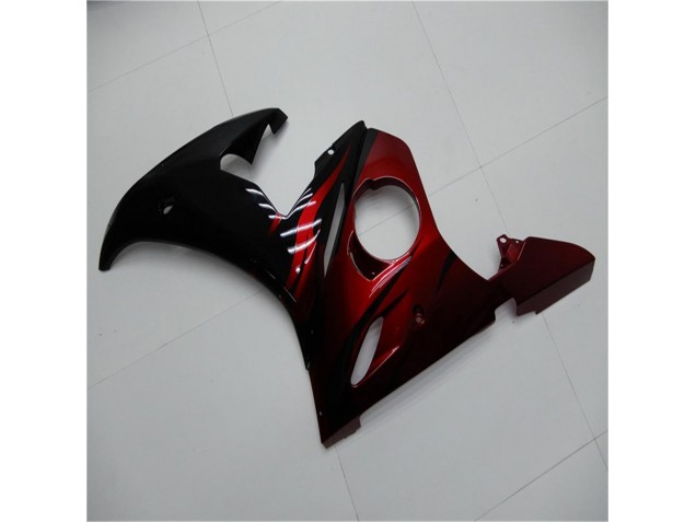 Yamaha R6 03-05 - Negro Rojo