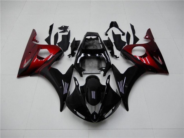 Yamaha R6 03-05 - Negro Rojo
