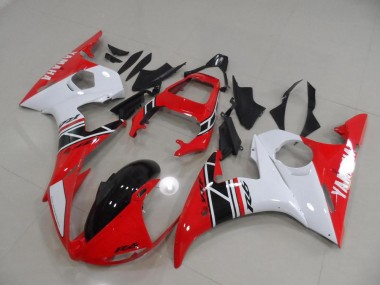 Yamaha R6 03-05 - Rojo & Blanco & Negro