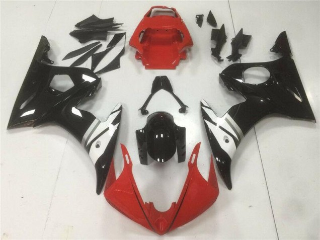 Yamaha R6 03-05 - Rojo Negro Blanco Yamaha R6 03-05 - Rojo Negro Blanco